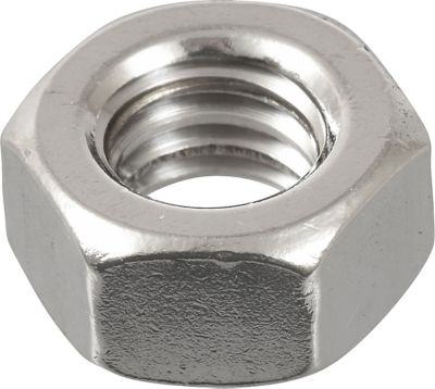 Hillman 1/4 in.-20 TPI Stainless Steel Hex Nuts, 5-Pack