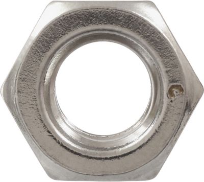 Image showing  1/4 in.-20 TPI Stainless Steel Hex Nuts, 5-Pack