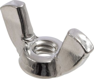 Hillman 1/4 in.-20 TPI Stainless Steel Wing Nuts, 2-Pack