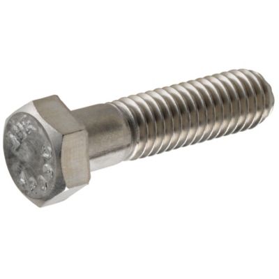 Hillman Stainless Hex Cap Screws (1/4in.-20 x 1/2in.) -5 Pack