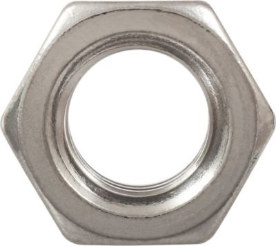 Image showing  1/2 in.-13 TPI Stainless Steel Hex Nuts, 5-Pack