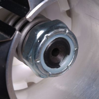 Image showing  1/2 in.-13 TPI Stainless Steel Stop Nuts, 3-Pack