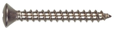 Image showing  #8 x 3/4 in. Stainless Oval-Head Phillips Sheet Metal Screws, 5-Pack