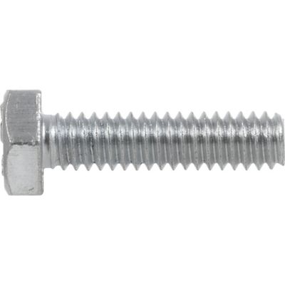 Image showing  1/4 in.-20 x 2 in. Zinc-Plated Full-Thread Hex Bolts, 3-Pack