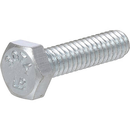 Hex Bolts Tap Stainless Steel Full Thread 3/8"-16 x 2-1/2" Qty 25