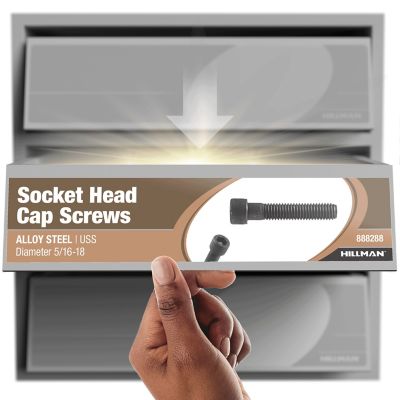 Image showing  5/16 in.-18 x 1-1/2 in. Socket-Head Cap Screws, 2-Pack