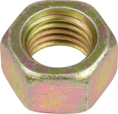 Hillman 3/8 in.-24 TPI Zinc-Plated Grade 8 Hex Nuts, 4-Pack