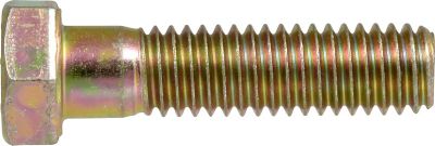 Image showing  3/8 in.-24 x 3/4 in. Yellow Grade 8 Hex Cap Screws, 2-Pack