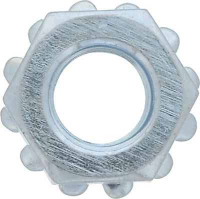 Image showing  #10-24 TPI Zinc Keps Lock Nuts, 4-Pack