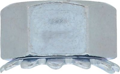 Image showing  #10-24 TPI Zinc Keps Lock Nuts, 4-Pack