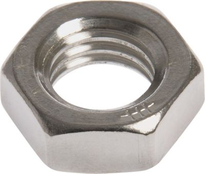 Hillman Hex Jam Nuts 1/,4 in. 20, 4 pk.