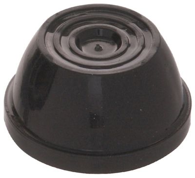 Hillman Black Push Nuts (3/16 in.) 1 Pack