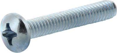 Hillman M6-1.00 x 25mm Class 4.8 Phillips Pan-Head Metric Machine Screws, 4-Pack