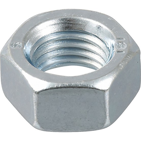 Hillman M16-2.00 mm Zinc-Plated Steel Metric Hex Nut 25 pk Hillman M16-2.00 mm Zinc-Plated Steel Metric Hex Nut 25 pk