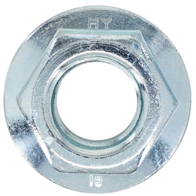 Image showing  M14-2.00-14 TPI Zinc-Plated Class 10 Metric Flange Nuts