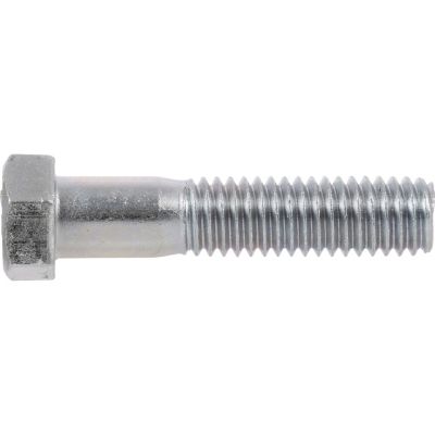 Image showing  M8-1.00 x 50mm Zinc-Plated Class 8.8 Metric Hex Cap Screws, 2-Pack