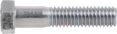 Image showing  M10-1.25 x 50mm Zinc-Plated Class 8.8 Metric Hex Cap Screws