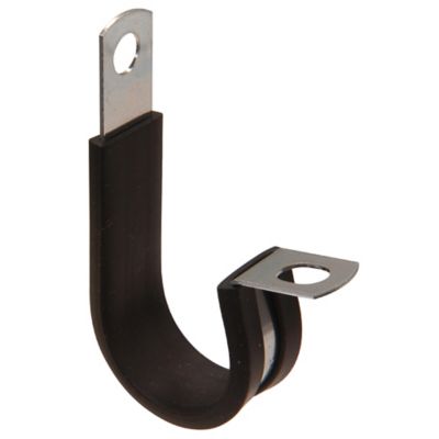 Hillman 1/4 in. Diameter Rubber Lined Clamps, 2-Pack