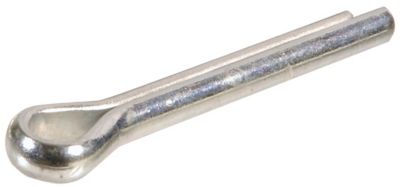 Plain Finish Pack of 100 1-1/4" Length Steel Cotter Pin 1/8" Diameter 