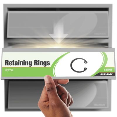 Image showing  Internal Retaining Rings, 1-1/8 in., 2-Pack