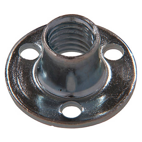 Hillman 10 in. Zinc-Plated Steel SAE Tee Nut 100 pk Hillman 10 in. Zinc-Plated Steel SAE Tee Nut 100 pk