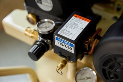 Image showing  2 hp 20 gal. Single-Stage Garage Mate Small Portable Reciprocating Air Compressor, 135 PSI