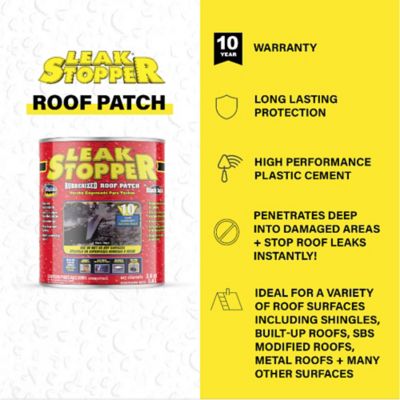 Image showing  3.6 qt. Leak Stopper Rubberized Roof Patch