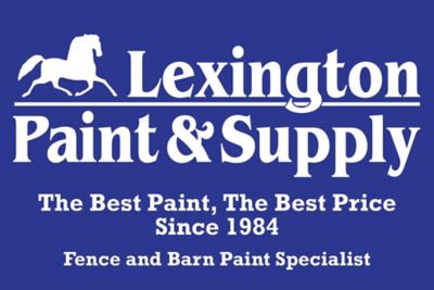 Image showing  5 gal. Black Pro Latex Fence Paint