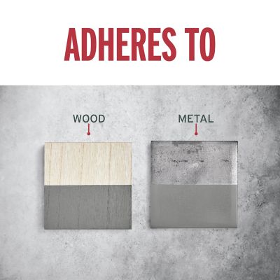 Image showing  12 oz. Gray Stops Rust Automotive Spray Primer