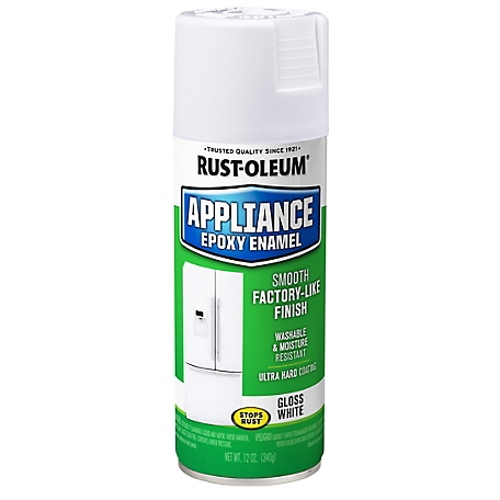 Rust-Oleum 12 oz. White Specialty Appliance Spray Paint, Gloss