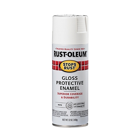Rust-Oleum 12 oz. Stops Rust Protective Enamel Spray Paint, Gloss
