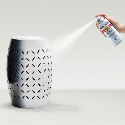 Image showing  12 oz. White Stops Rust Clean Metal Primer, Flat