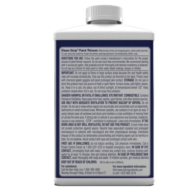 Image showing  1 qt. Mineral Spirits Paint Thinner