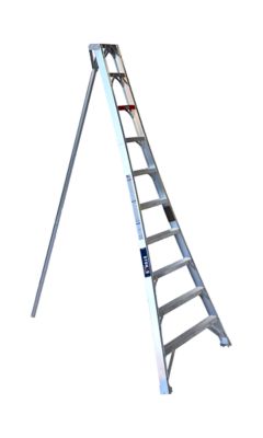 Stokes Ladders 10 ft. 300 lb. Capacity Aluminum Tripod Ladder
