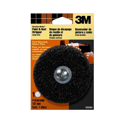 3M Scotch-Brite Paint and Rust Stripper Sandpaper Disc, Large Area