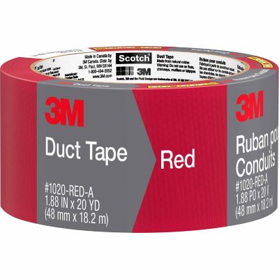 Scotch 1.88 in. x 20 yd. Red Duct Tape