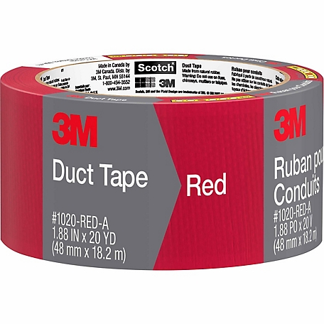 Scotch 1.88 in. x 20 yd. Red Duct Tape
