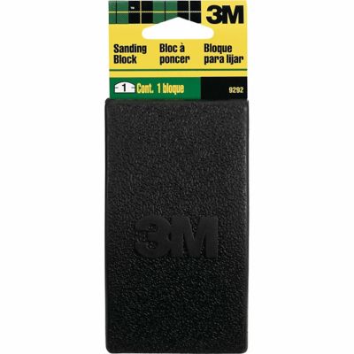 3M 5 in. x 1.25 in. Rubber Sanding Block