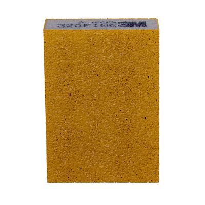 Image showing  3-3/4 in. x 2-2/3 in. 320 Grit SandBlaster Between Coats Sandpaper Sponge, Gold