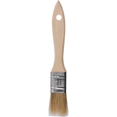 Merit Pro 1 in. Dynamic White Bristle Chip Brush