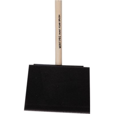 Merit Pro 4 in. Foam Brush