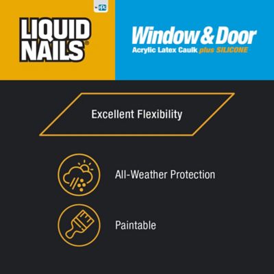 Image showing  10.1 oz. Window & Door Caulk, White