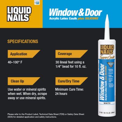 Image showing  10.1 oz. Window & Door Caulk, White