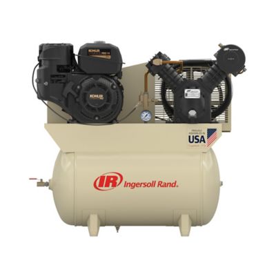 Ingersoll Rand 14 HP Kohler Gas 30 gal. Truck Mount Air Compressor It’s been a very dependable air compressor keeps up with all my air tools