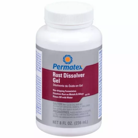 Permatex 8 oz Rust remover gel Rust Stain Removers