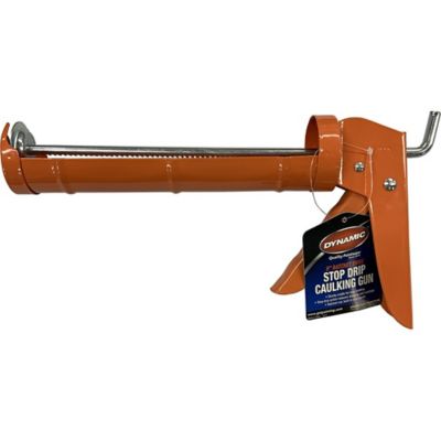 Dynamic AJ200115 9 in. Stop Drip Ratchet Caulk Gun