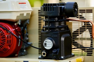 Image showing  5-1/2 hp 8 gal. Gas Wheelbarrow Air Compressor