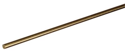 Hillman SteelWorks 1/8 in. x 3 ft. Un-Threaded Weldable Solid Brass Rod