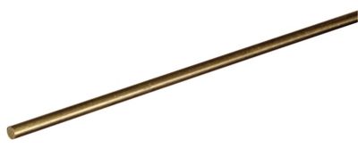 Hillman SteelWorks Weldable Solid Brass Rod (1/8in. x 3')