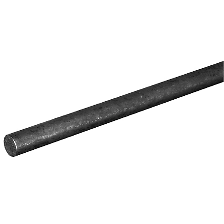 Hillman SteelWorks Weldable Solid Hot-Rolled Steel Rod (1/2in. x 4')